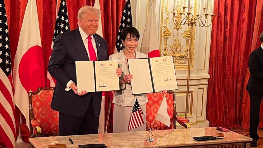 ट्रम्प र ताकाइचीले दुई नयाँ सम्झौतामा हस्ताक्षर, अमेरिका-जापान सम्बन्धमा नयाँ युगको शुरुआत