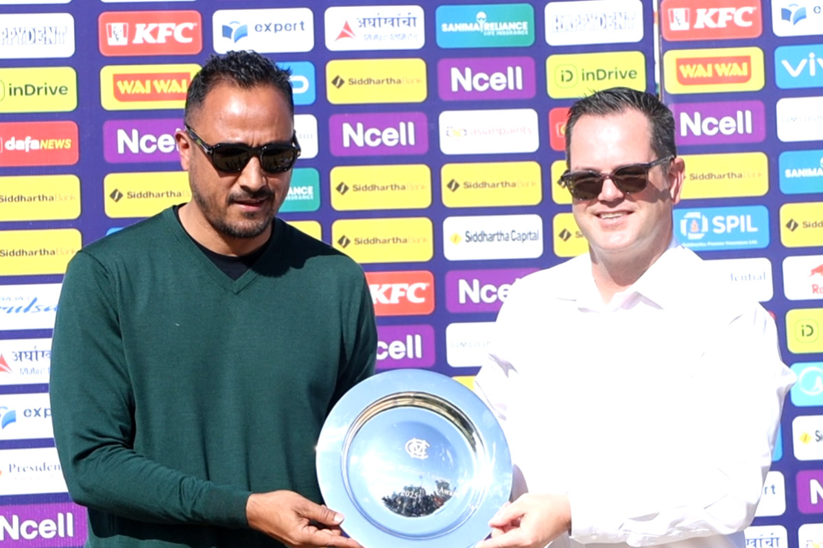 एनपिएलमा उत्कृष्ट खेलभावनालाई स्पिरिट अफ क्रिकेट अवार्ड