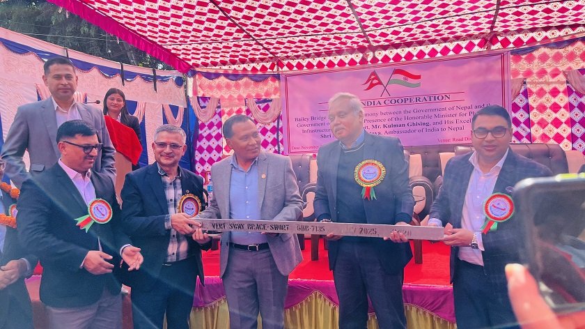 नेपाल-भारत सम्बन्धमा नयाँ उचाइ: भारतले प्रदान गरेको बेली ब्रिजको हस्तान्तरण