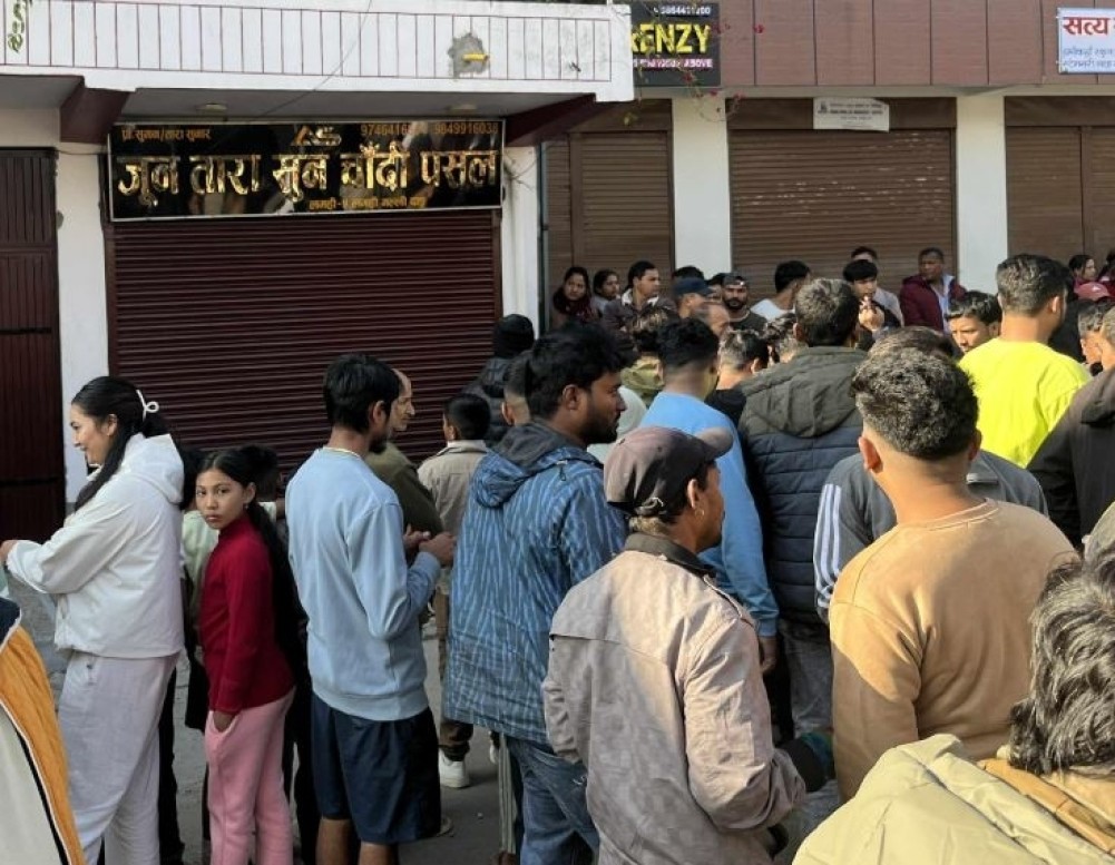 सुनचाँदी पसलमा लुटपाट प्रयत्न: गोली प्रहारमा एक युवा घाइते