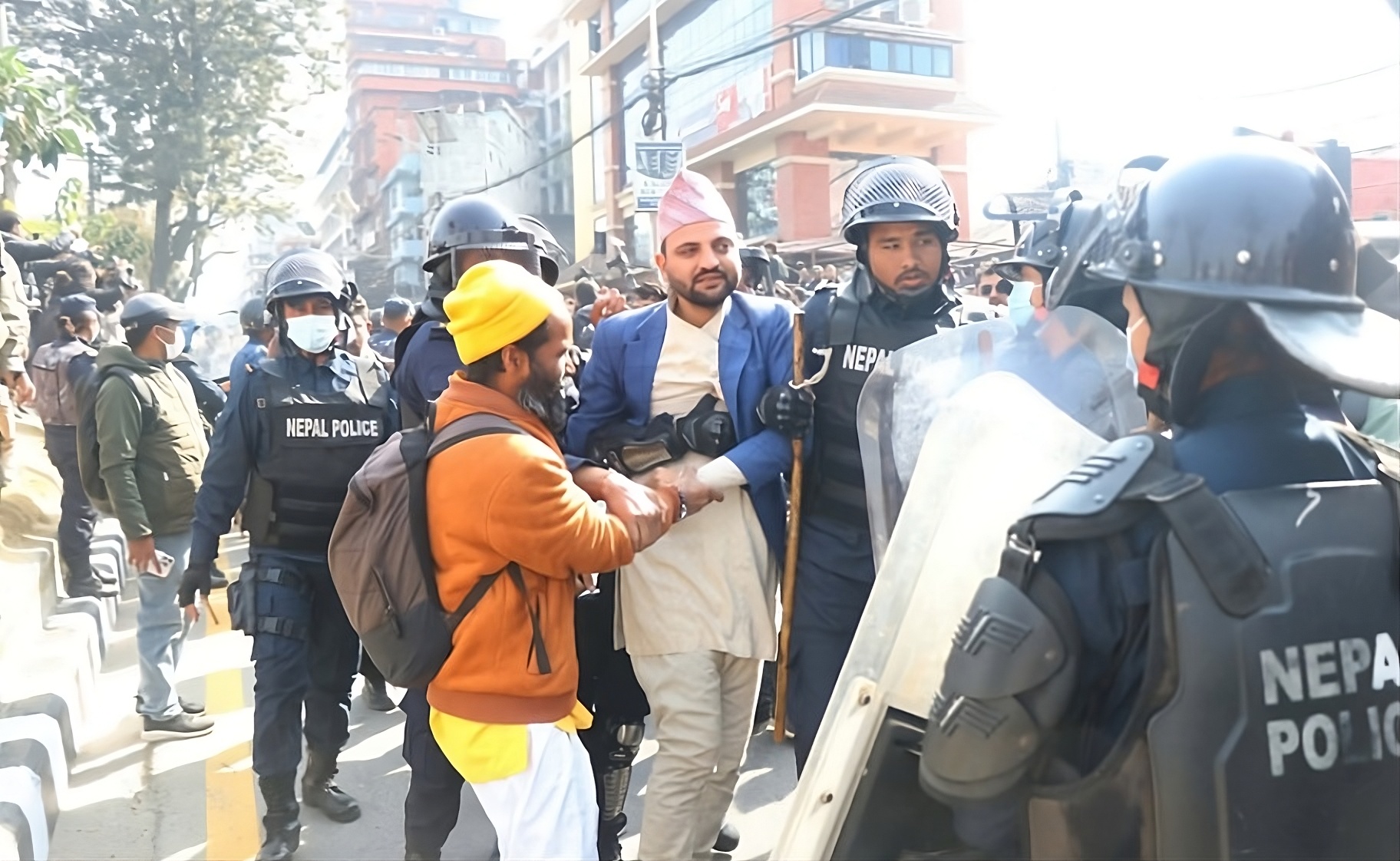 माइतीघरमा प्रदर्शन, प्रहरीले हस्तक्षेप, देशव्यापी शान्तिपूर्ण आन्दोलनको घोषणा