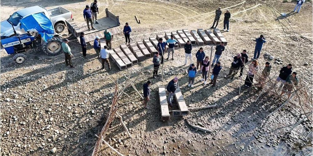 चितवन राष्ट्रिय निकुञ्जले सफलतापूर्वक उद्धार गर्यो दुर्लभ अतिसङ्कटापन्न घडियाल गोही