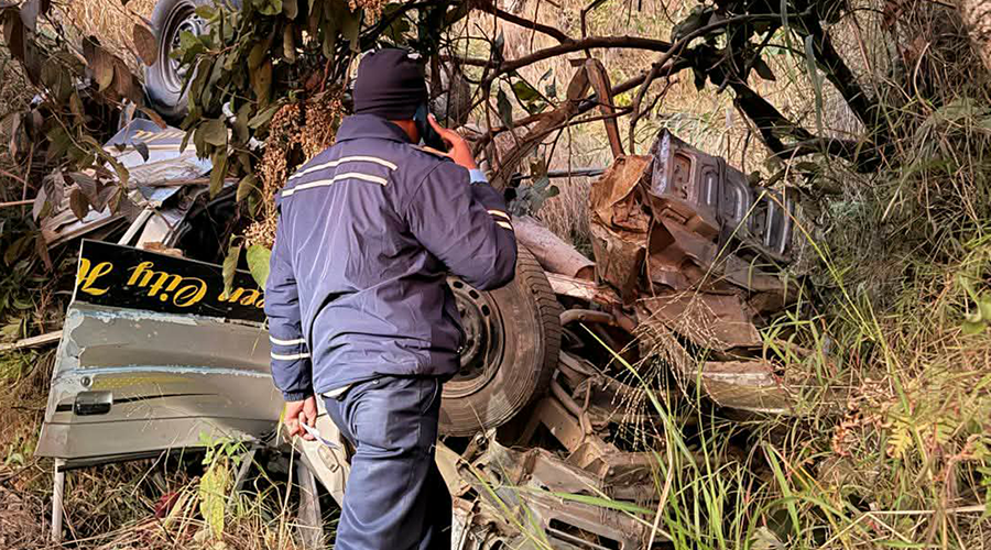 हेटौंडा–काठमाडौं छोटो मार्गमा जिप दुर्घटना: ४ मृतक र ३ घाइते, पहिचान पुष्टि