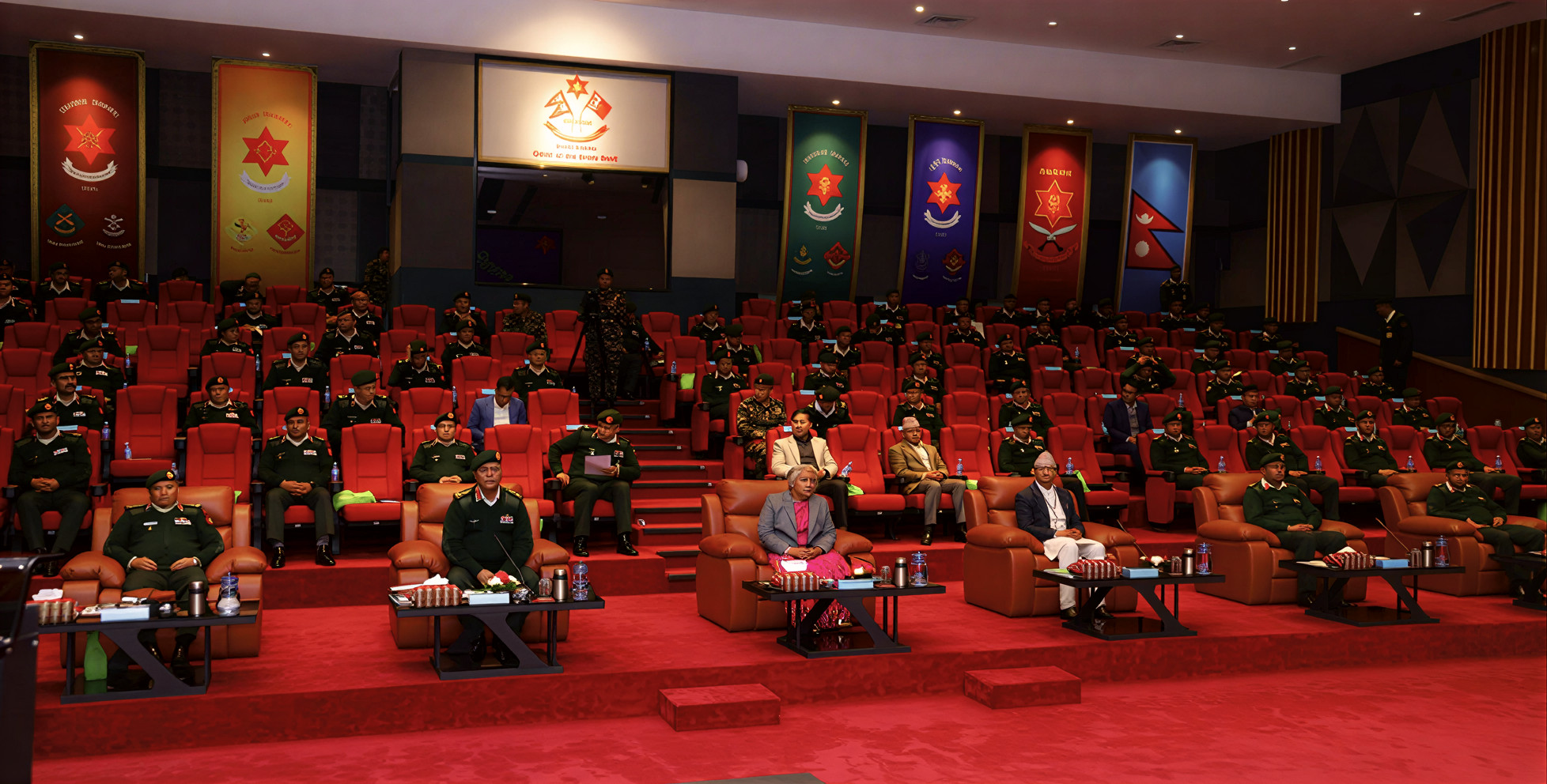 नेपाली सेनाको मुख्यालय जंगी अड्डामा पृतनापति समन्वयात्मक बैठक सुरु