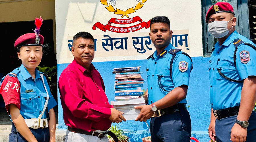 विराटनगरको लेटाङमा हिरासत कक्षभित्र पुस्तकालय स्थापना