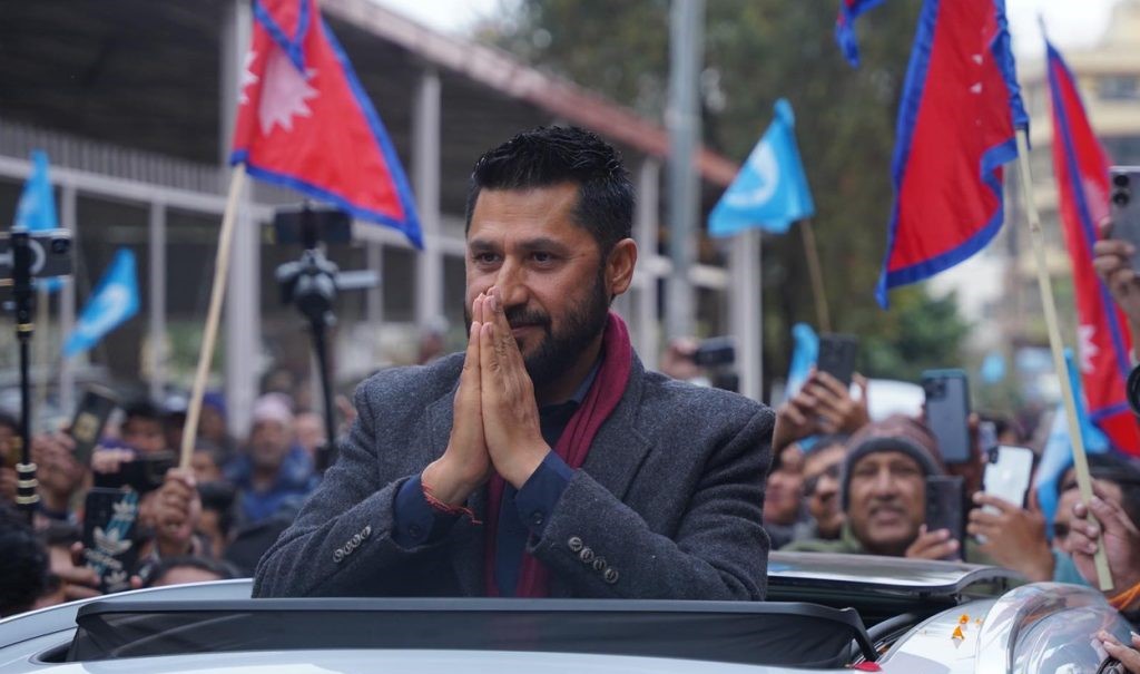 अमेरिकाद्वारा रास्वपा सभापति रवि लामिछानेलाई बधाई