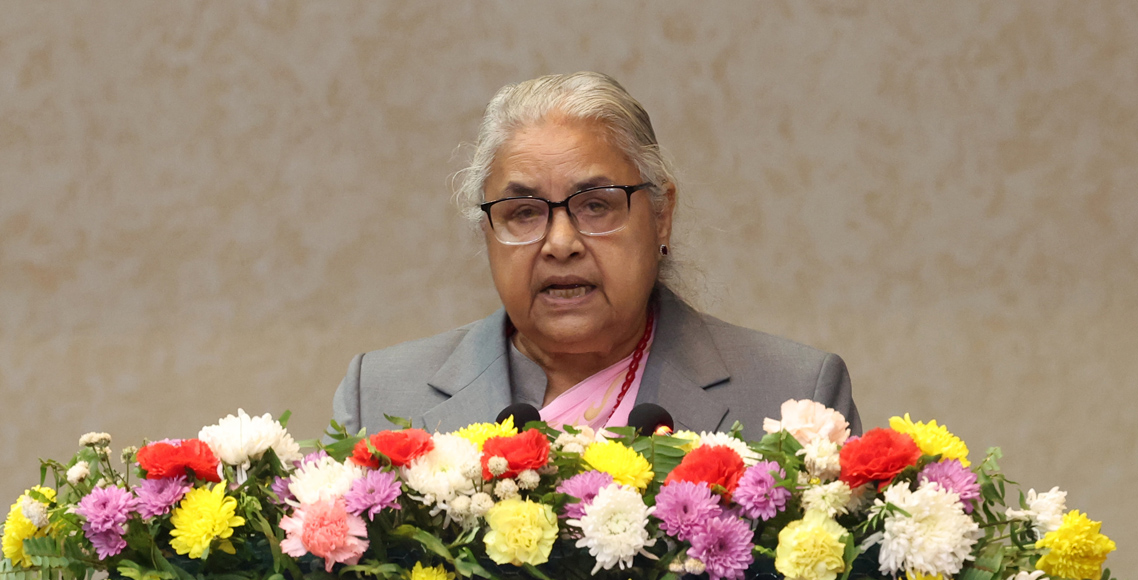 प्रधानमन्त्री सुशीला कार्कीले नारिका दिवसमा पहिलो पटक सार्वजनिक सम्बोधन गर्दै