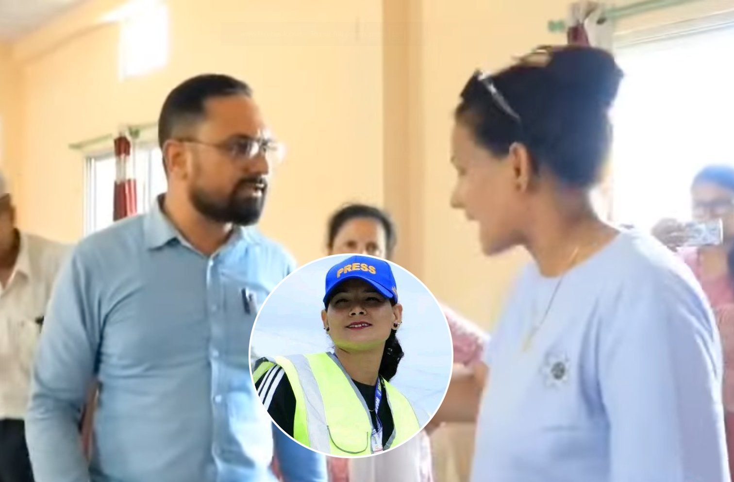 वडाध्यक्ष र पत्रकारबीच झडप, प्रहरी नियन्त्रणमा लिइएको पत्रकार ऐश्वर्या कुँवर