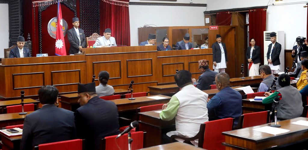 राष्ट्रिय सभाबाट चार अध्यादेश प्रतिस्थापन विधेयक सर्वसम्मत रुपमा पारित