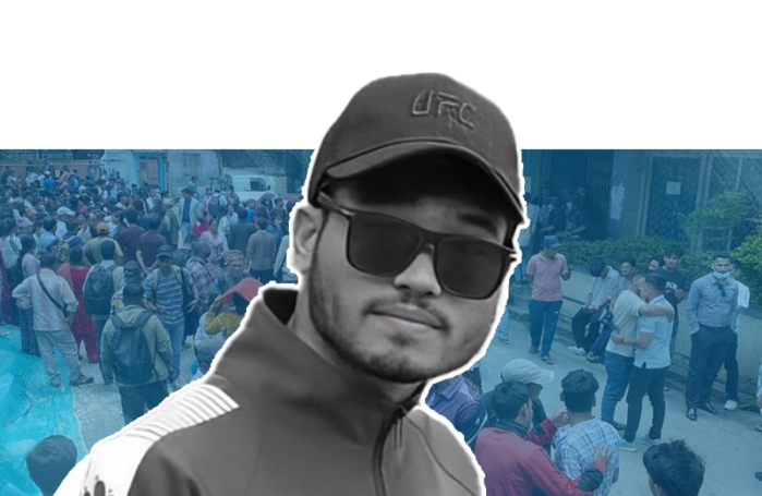 काठमाडौंमा आत्मदाह गर्ने गणेश नेपालीको परिवारले जाहेरी दिंदै