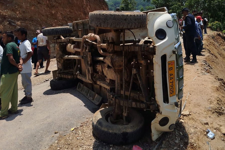स्याङ्जामा तीन महिनामा १८ सवारी दुर्घटना, ६ जनाको मृत्यु र २९ घाइते