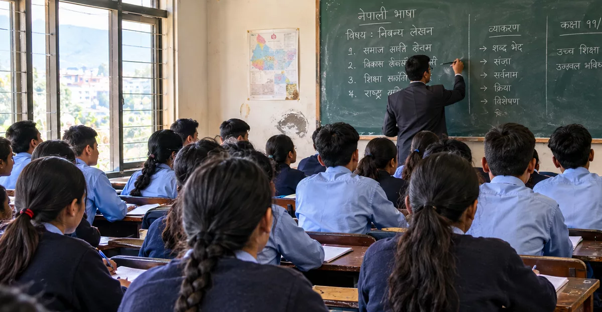 कक्षा ११–१२ मा शिक्षक अभाव: सामुदायिक विद्यालयमा एक शिक्षक बराबर ६० विद्यार्थी